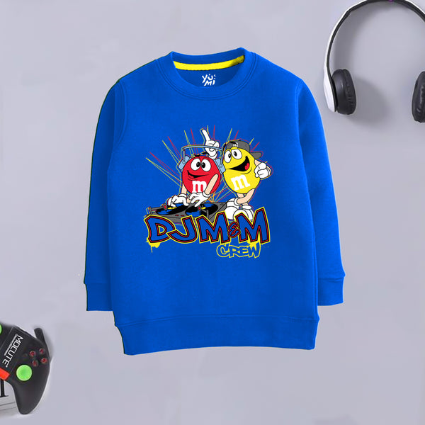 DJ M&M Crew Kids Sweatshirt - YUMI.PK