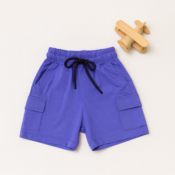 Kids Cargo Shorts with Side Pockets