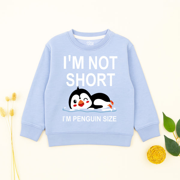 Adorable Penguin Sweatshirt: Soft Fleece Fabric