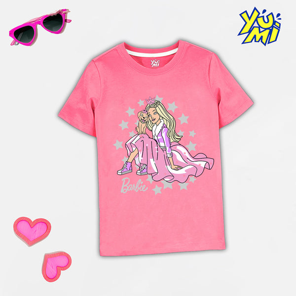 pink barbie T-shirt