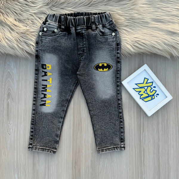 Boys Black Batman Jeans 