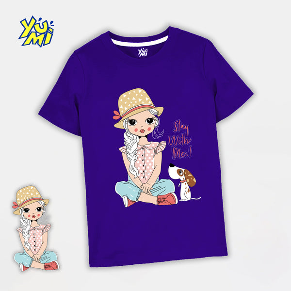 Cute Stay With Me T-Shirt for Girls