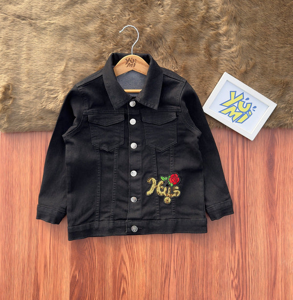 Girls black jacket 