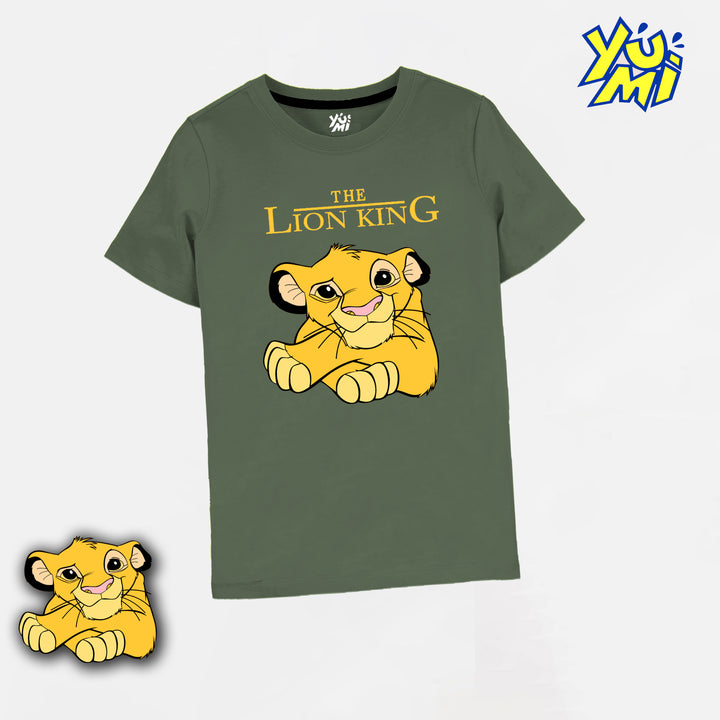 Green Lion king T-Shirt - YUMI.PK