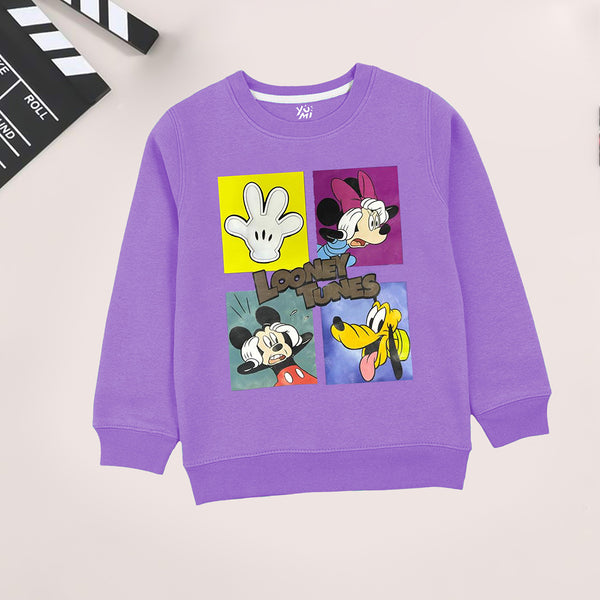 Cozy Sweatshirt for Girls: Looney Tunes Design