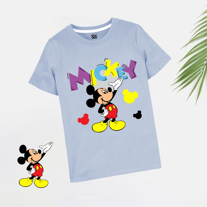 Cute Mickey Mouse Jersey T-Shirt - YUMI.PK