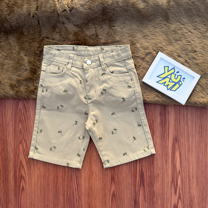 kids printed shorts