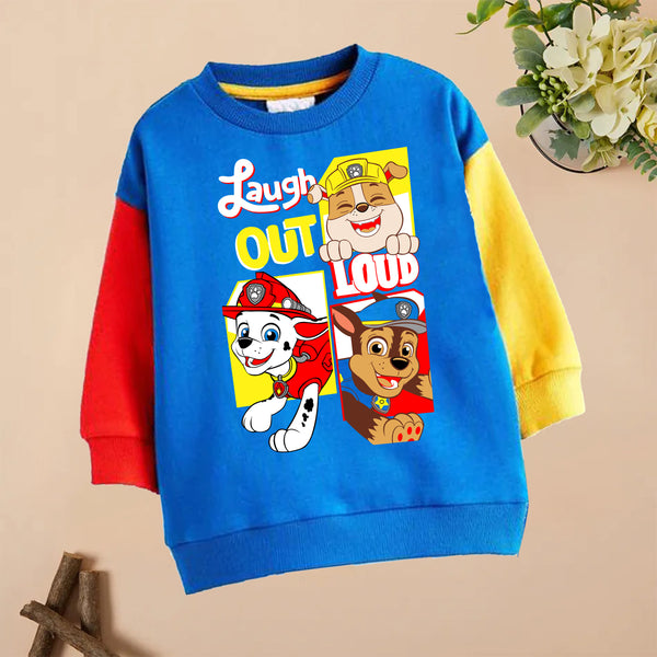 Paw With Different Beautiful Sleeves Sweatshirt