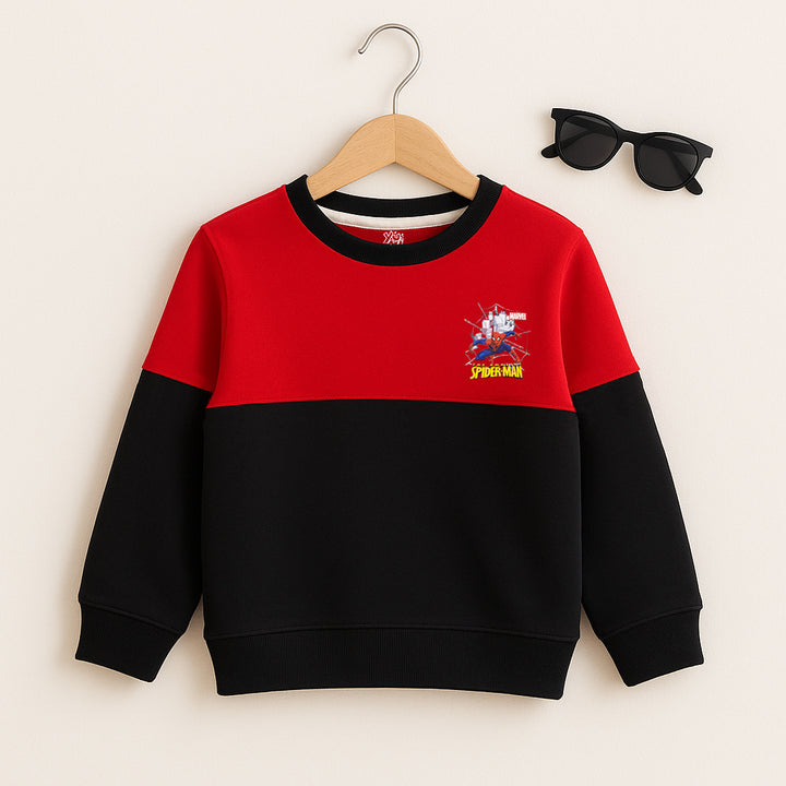 Kids Red and Black Sweatshirt