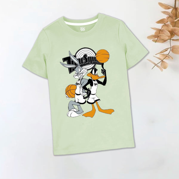 Basketball Fun: Looney Tunes Graphic T-Shirt - YUMI.PK