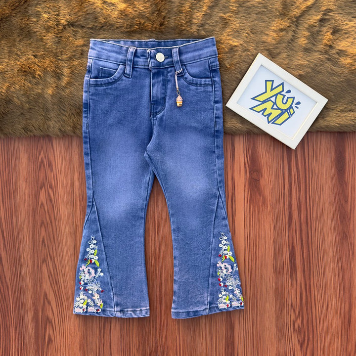 girls bell bottom jeans