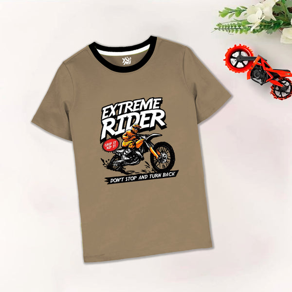 boys extreme Bike printed T-shirt