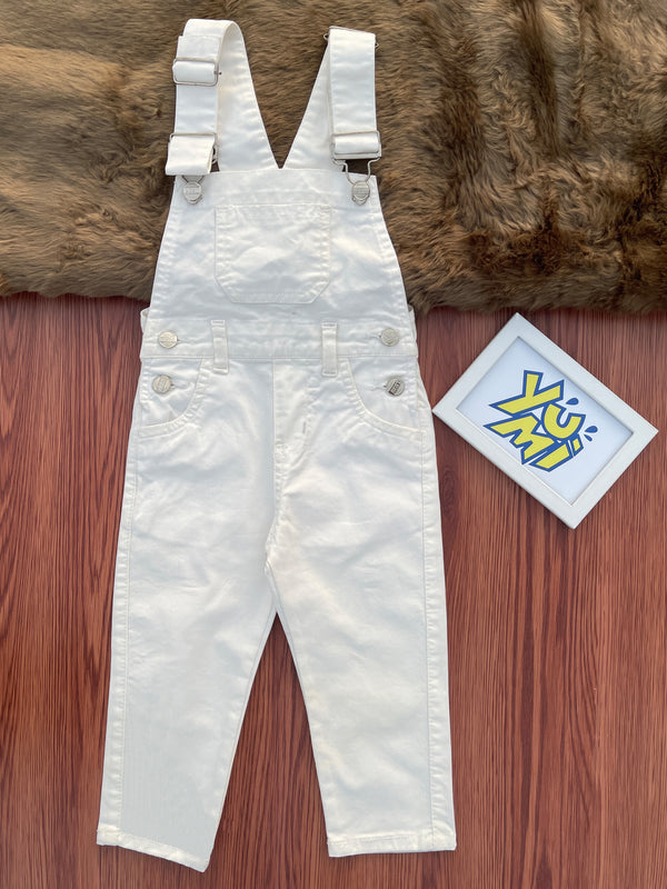 White Kids' Dungaree | for Boys and Girls