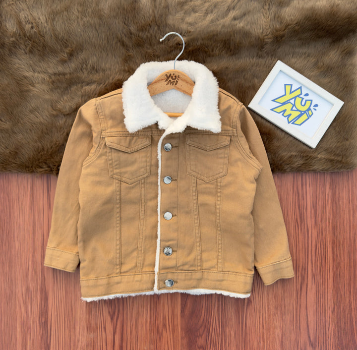 boys fur jacket